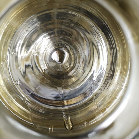 Vintage Insulated Coffee  Carafe Thermal Glass Flask Metallic Blue & Gold Retro - Picture 14 of 16